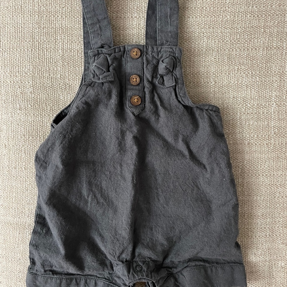 Oliver and Rain Baby Overalls
